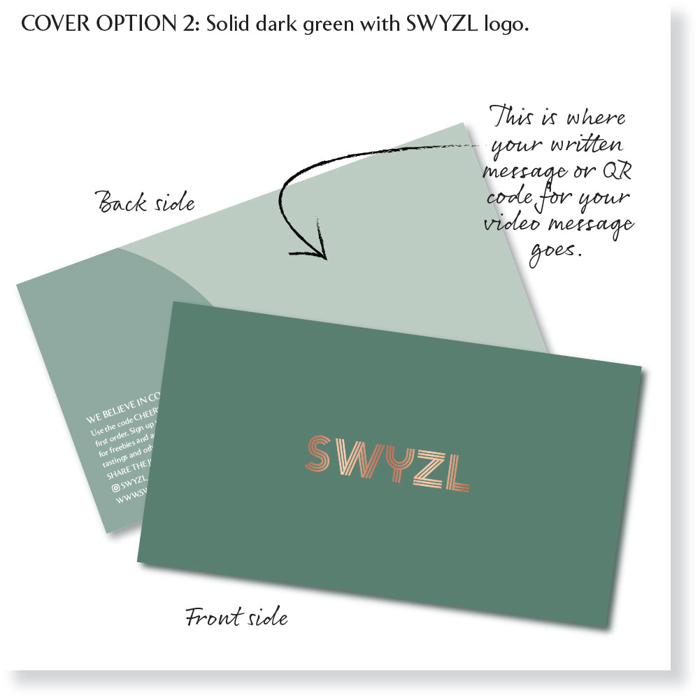 Solid Green Cover with SWYZL Logo